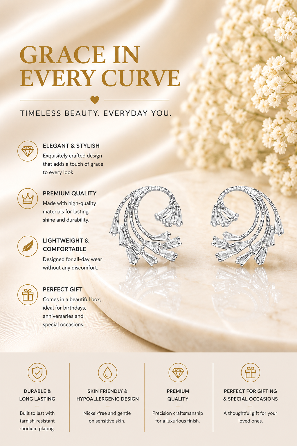 Luna Luxe Studs