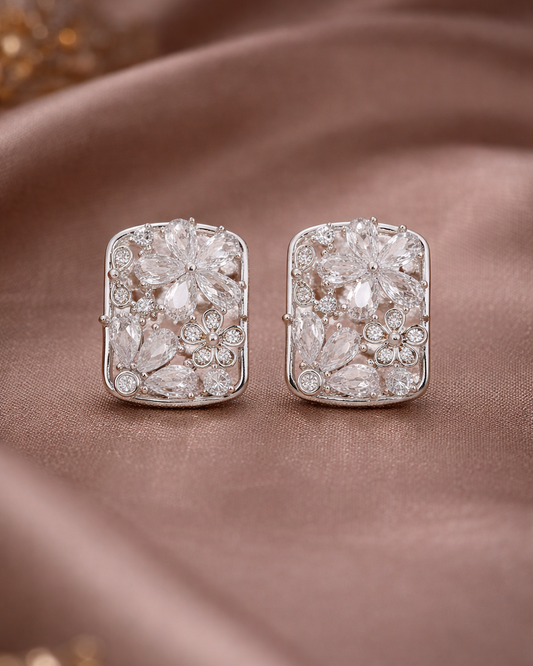 Bloom Square Studs