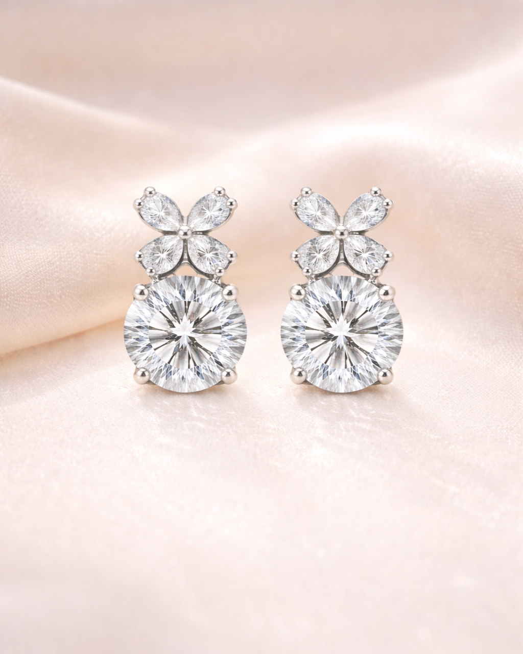 Flutter Crystal Studs
