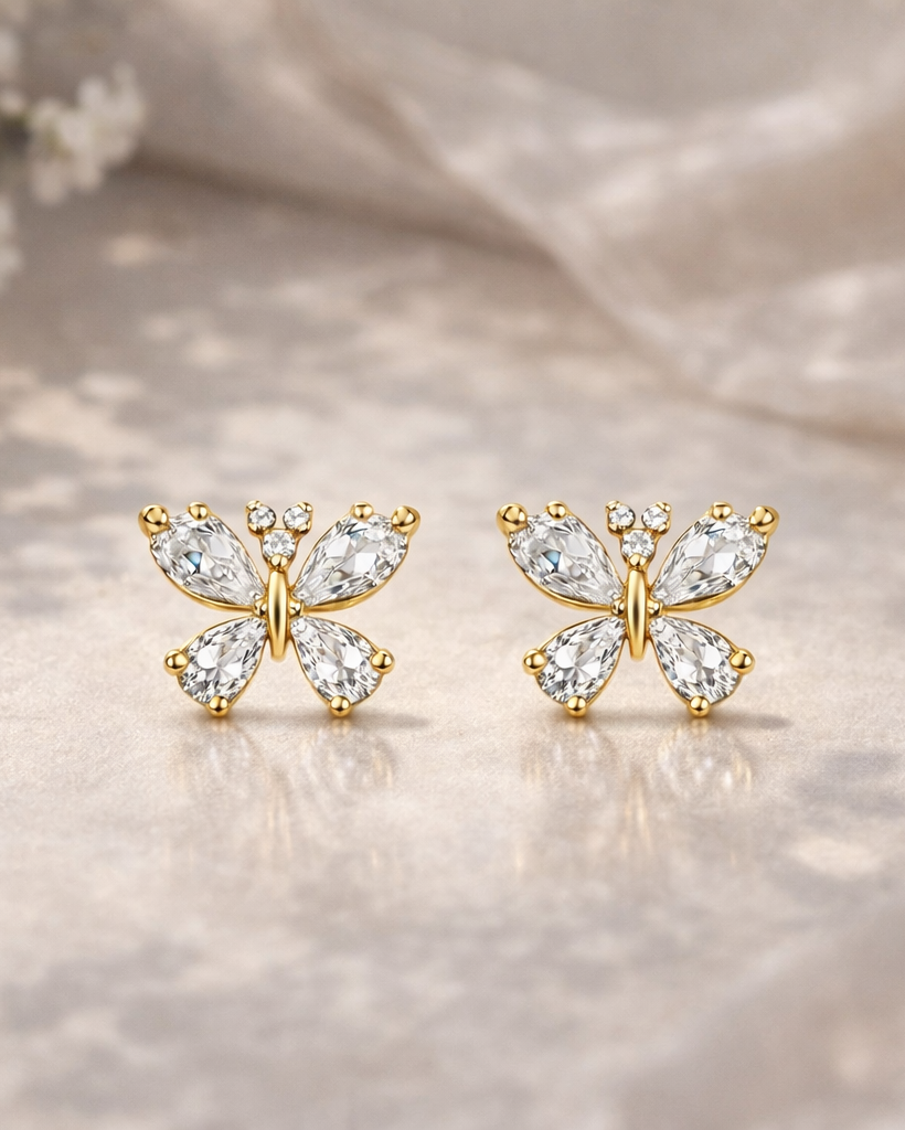 Butterfly Bloom Studs
