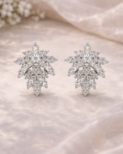 Crystal Frost Earrings