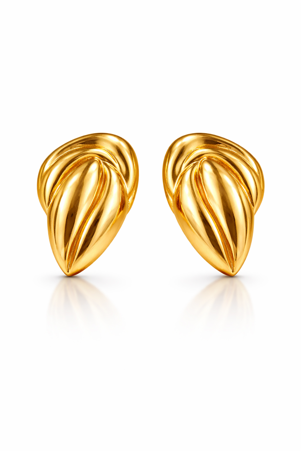 Golden Petal Swirl