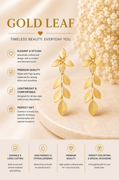 Leaf Glow Earrings