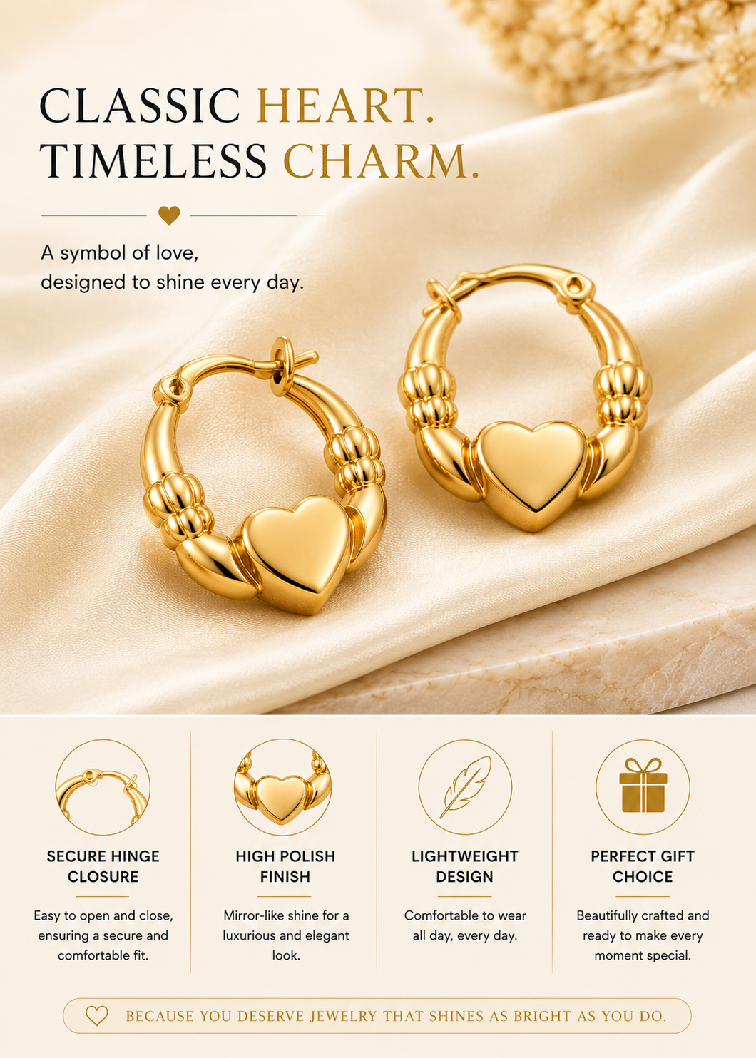 Heart Crush Hoops