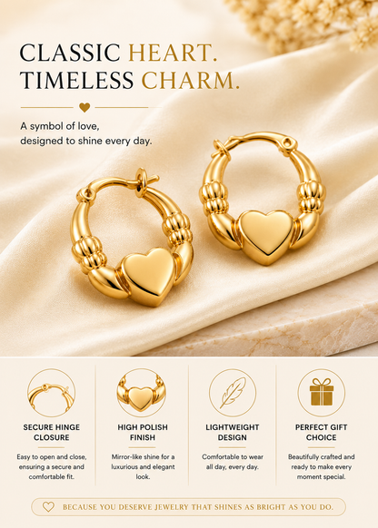 Heart Crush Hoops
