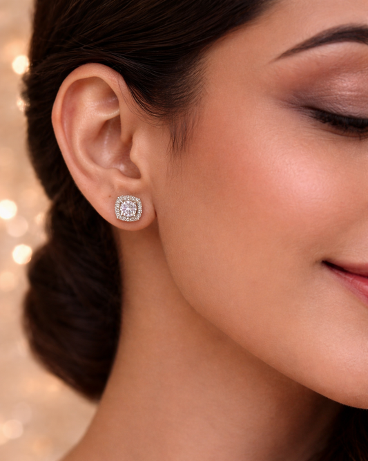 Cushion Earrings