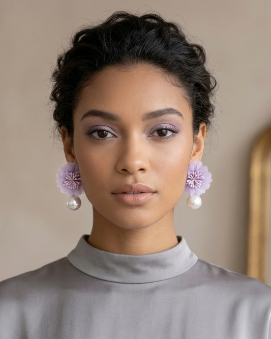 Lavender Pearl Drop