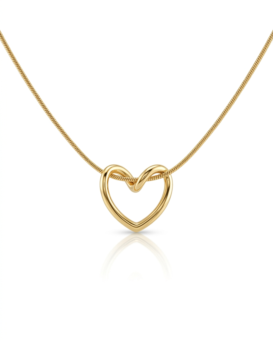 Golden Heart Necklace