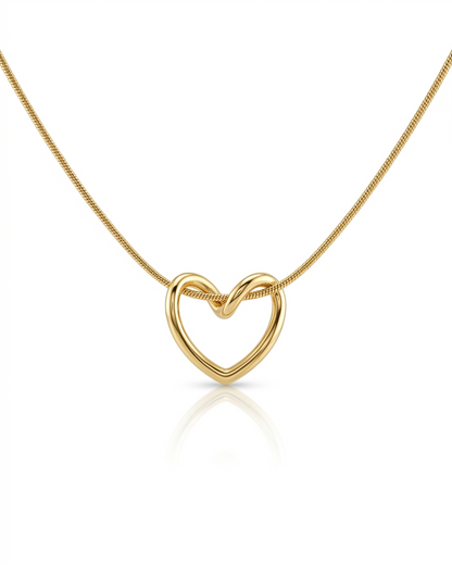 Golden Heart Necklace