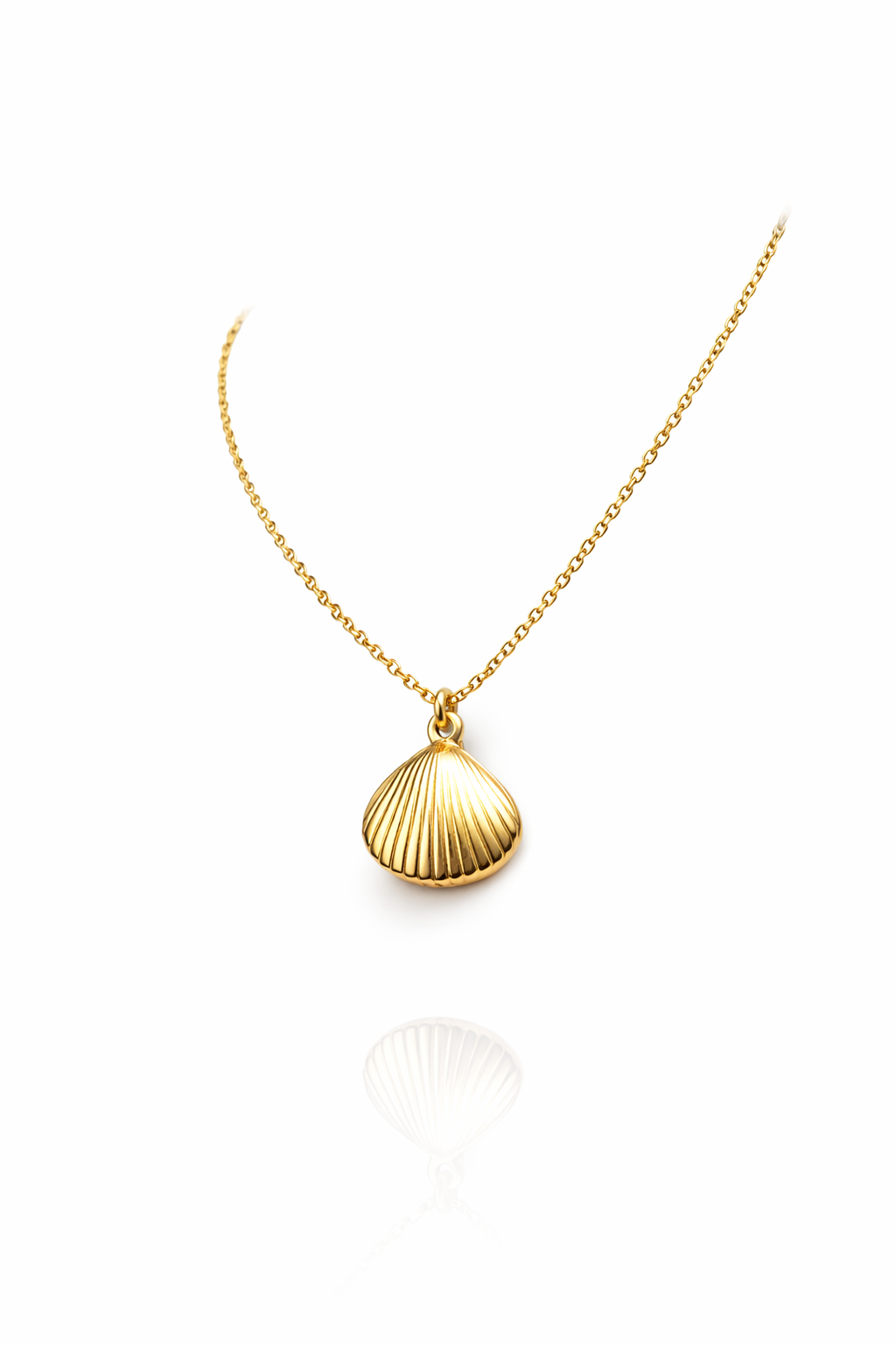Golden shell Necklace