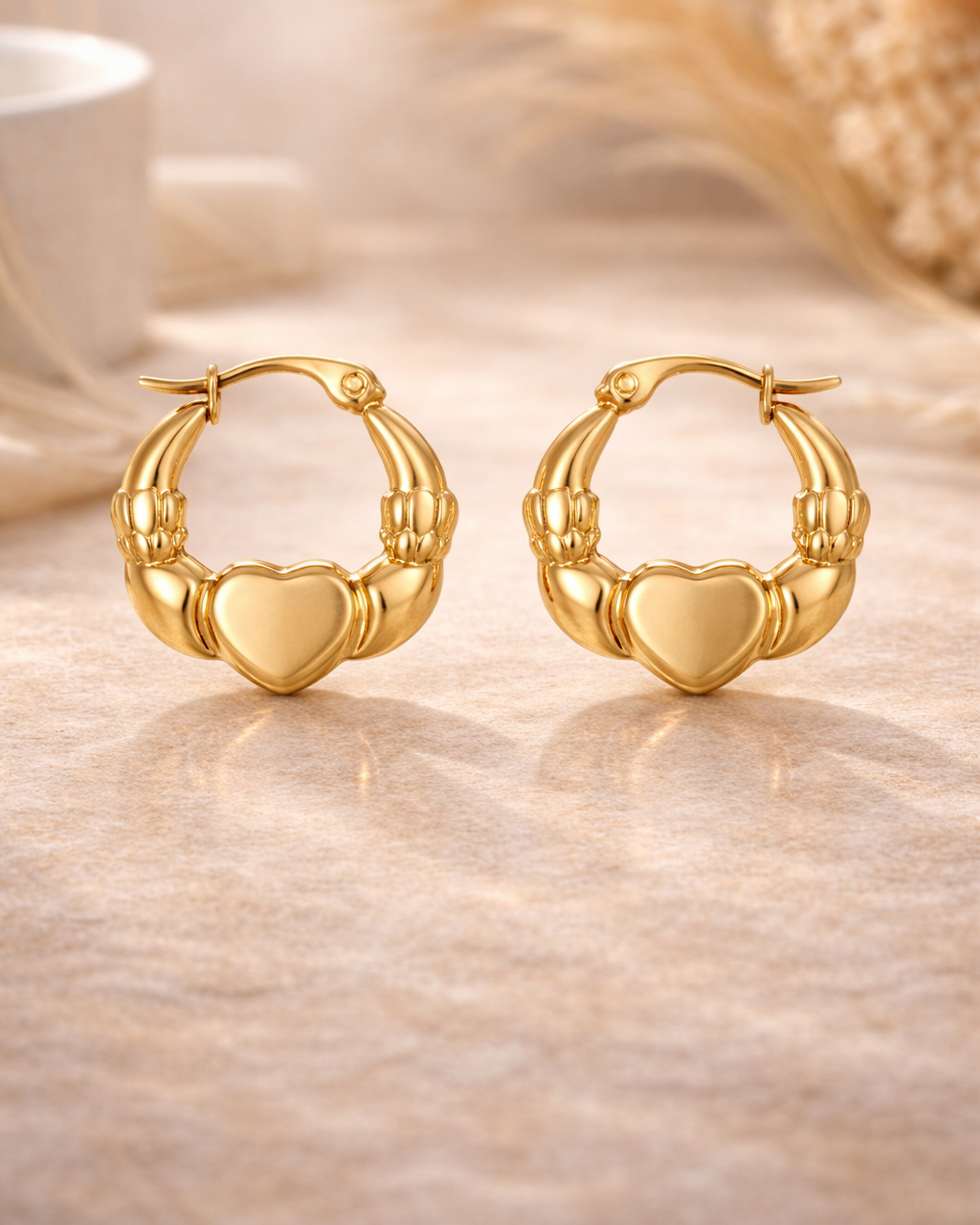 Heart Crush Hoops