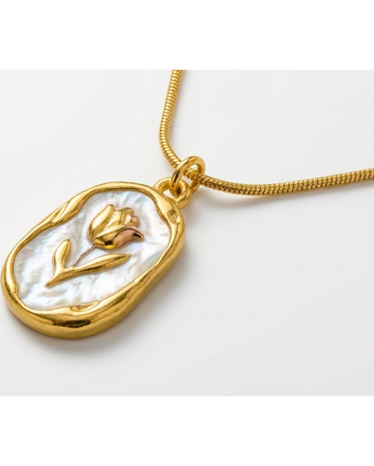 Ivory Leaf Necklace