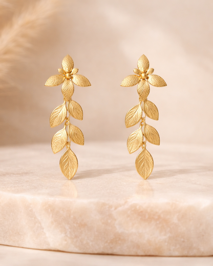 Leaf Glow Earrings