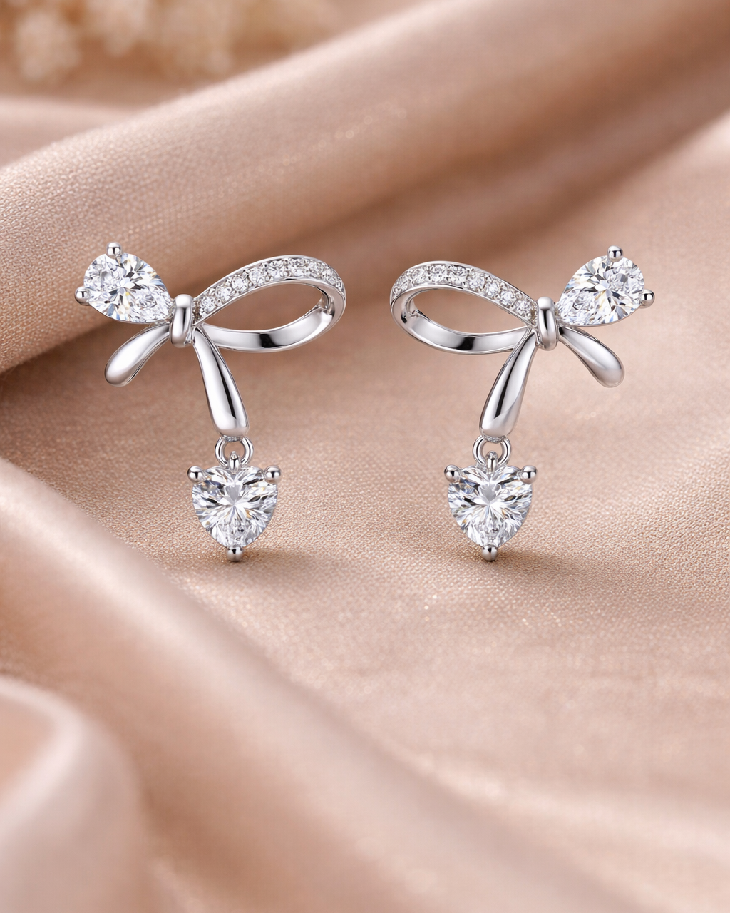 Love Knot Crystal Drops