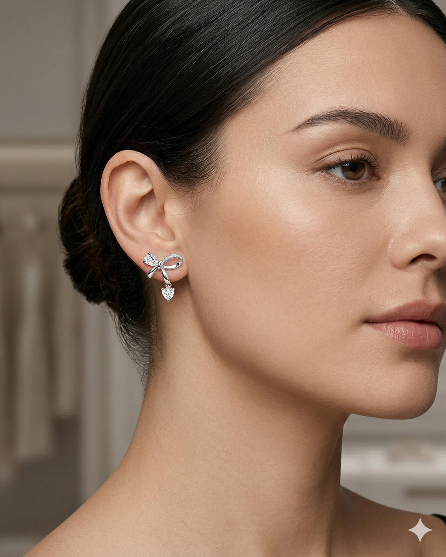 Love Knot Crystal Drops