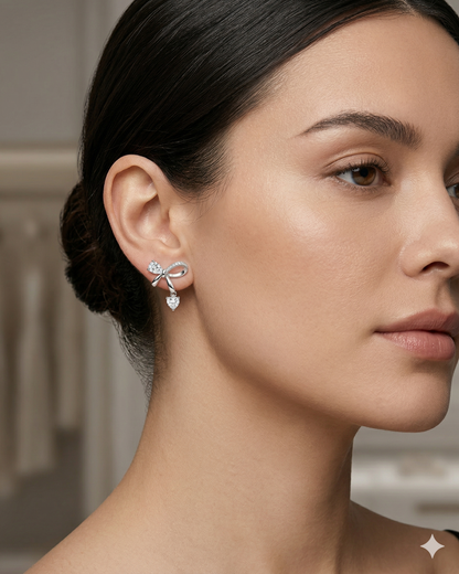 Love Knot Crystal Drops