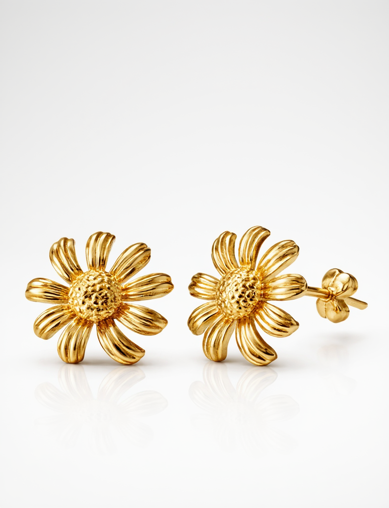Sunburst Bloom Studs