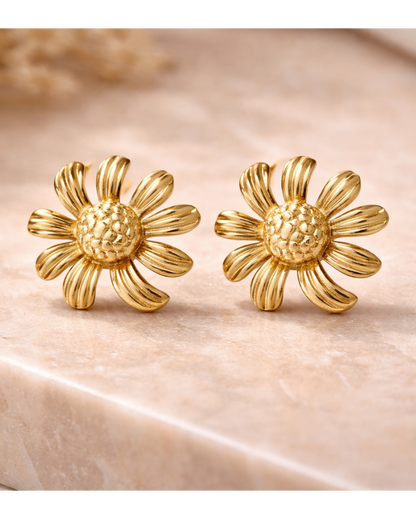 Sunburst Bloom Studs