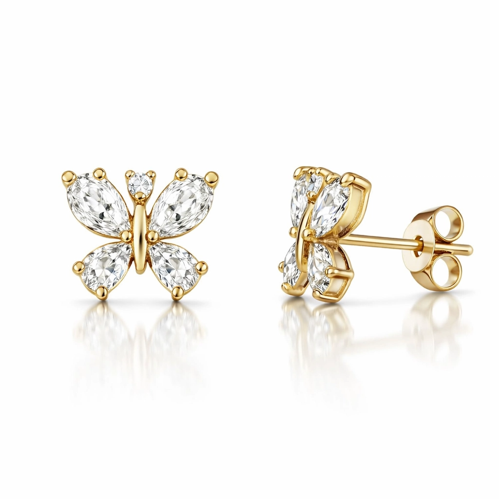 Butterfly Bloom Studs