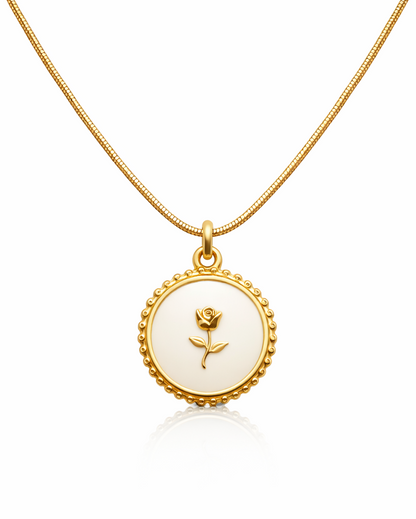Ivory Rose Lux Necklace