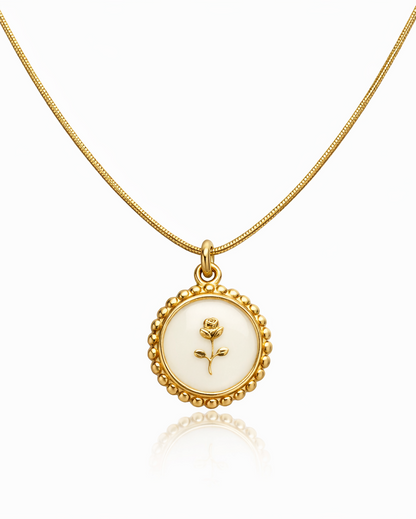Ivory Rose Lux Necklace