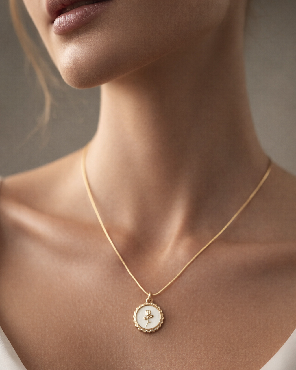Ivory Rose Lux Necklace