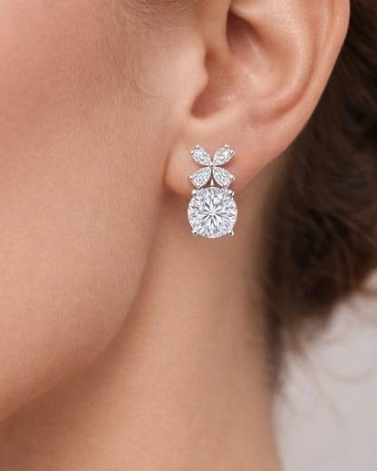 Flutter Crystal Studs