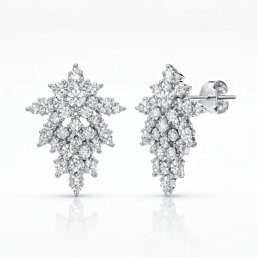 Crystal Frost Earrings