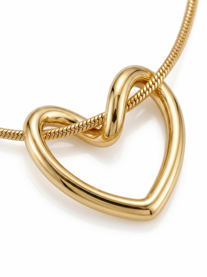 Golden Heart Necklace
