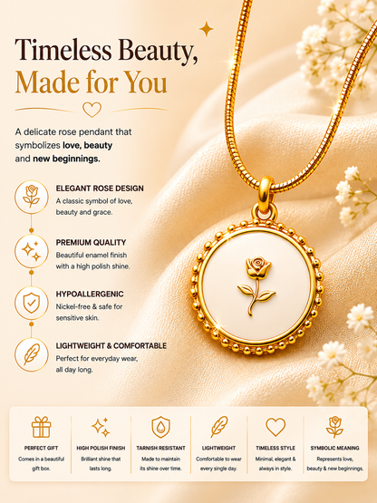 Ivory Rose Lux Necklace